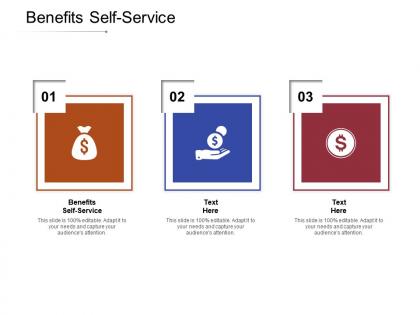Benefits self service ppt powerpoint presentation icon infographic template cpb