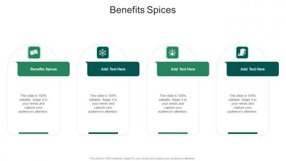 Benefits Spices In Powerpoint And Google Slides Cpb