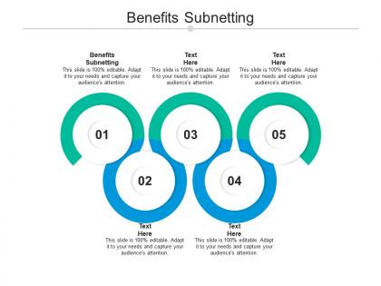 Benefits subnetting ppt powerpoint presentation icon slide cpb