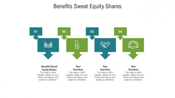 Benefits sweat equity shares ppt powerpoint presentation infographic template influencers cpb