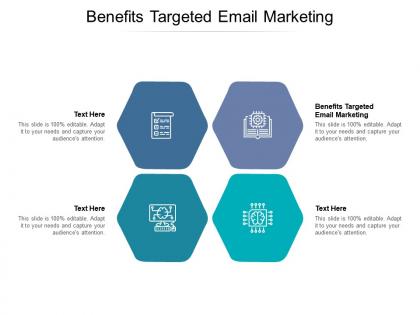 Benefits targeted email marketing ppt powerpoint presentation inspiration background cpb