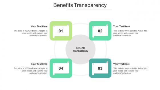 Benefits transparency ppt powerpoint presentation inspiration microsoft cpb