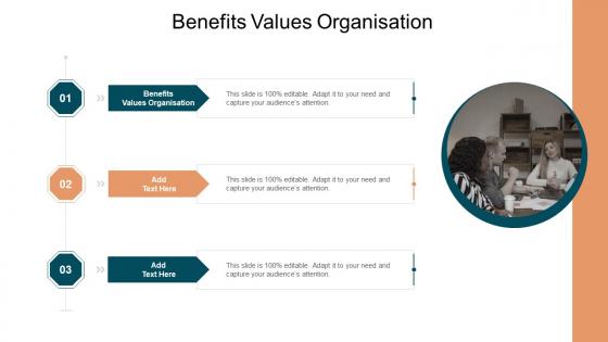 Benefits Values Organisation In Powerpoint And Google Slides Cpb
