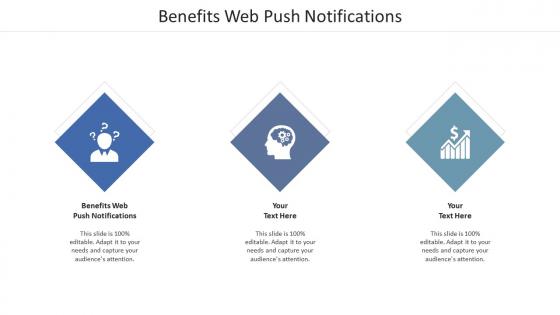 Benefits web push notifications ppt powerpoint presentation layouts cpb