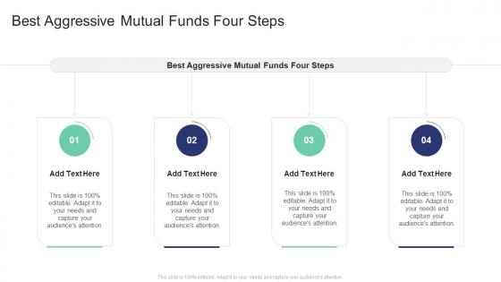 Best Aggressive Mutual Funds Four Steps In Powerpoint And Google Slides Cpb