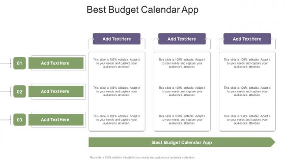 Best Budget Calendar App In Powerpoint And Google Slides Cpb