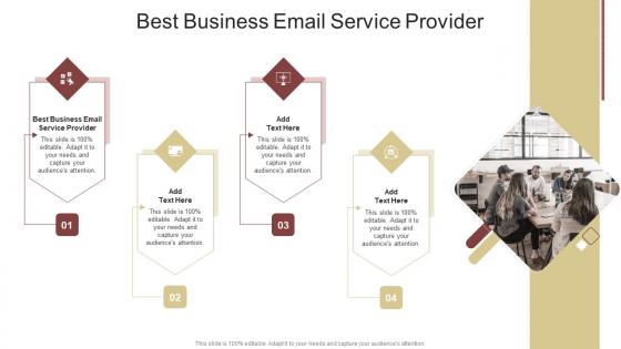 Best Business Email Service Provider In Powerpoint And Google Slides Cpb