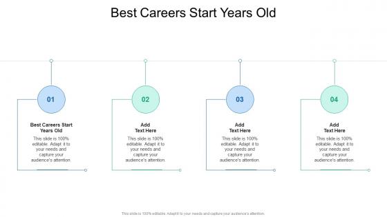 Best Careers Start Years Old In Powerpoint And Google Slides Cpb