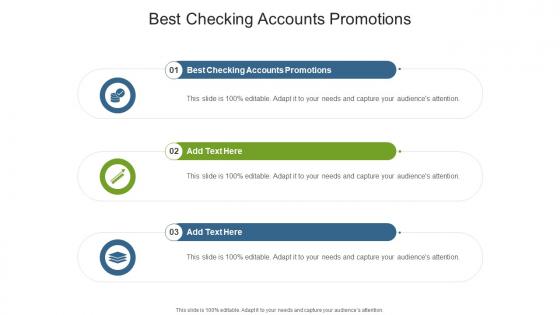 Best Checking Accounts Promotions In Powerpoint And Google Slides Cpb