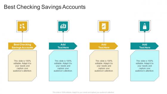 Best Checking Savings Accounts In Powerpoint And Google Slides Cpb