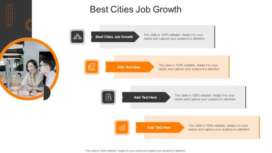 Best Cities Job Growth In Powerpoint And Google Slides Cpb