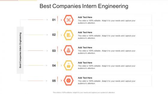 Best Companies Intern Engineering In Powerpoint And Google Slides Cpb