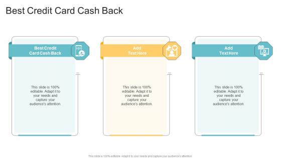 Best Credit Card Cash Back In Powerpoint And Google Slides Cpb