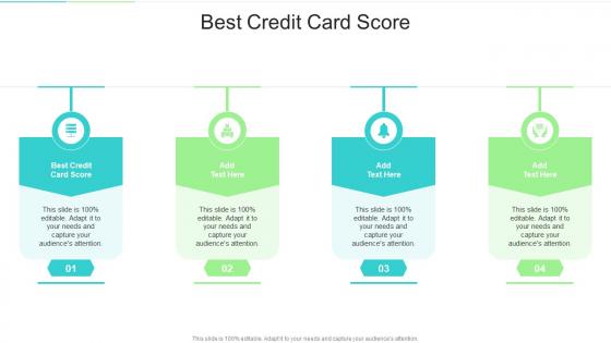 Best Credit Card Score In Powerpoint And Google Slides Cpb