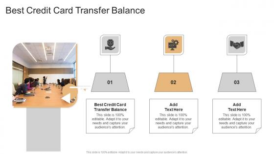 Best Credit Card Transfer Balance In Powerpoint And Google Slides Cpb