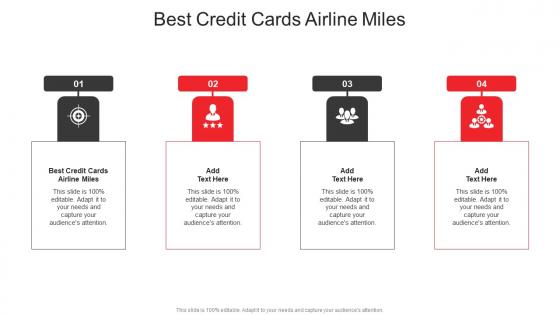 Best Credit Cards Airline Miles In Powerpoint And Google Slides Cpb