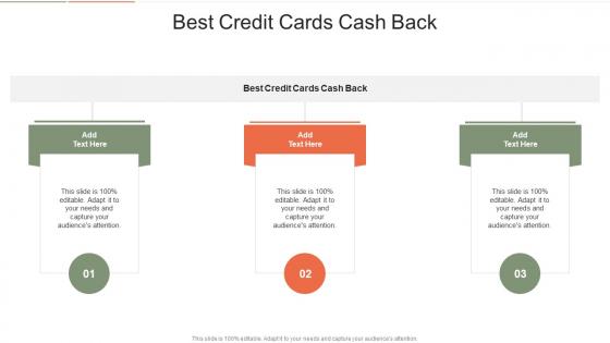 Best Credit Cards Cash Back In Powerpoint And Google Slides Cpb
