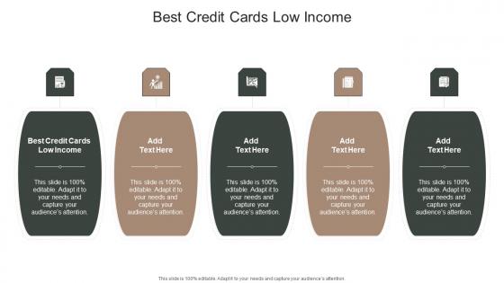 Best Credit Cards Low Income In Powerpoint And Google Slides Cpb