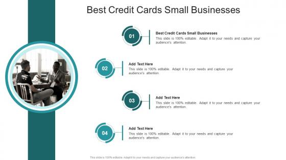 Best Credit Cards Small Businesses In Powerpoint And Google Slides Cpb