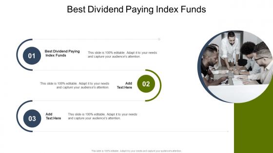 Best Dividend Paying Index Funds In Powerpoint And Google Slides Cpb