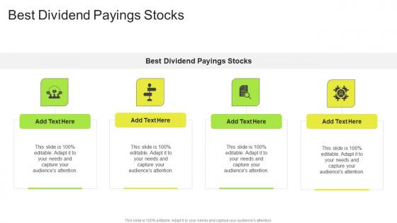 Best Dividend Payings Stocks In Powerpoint And Google Slides Cpb