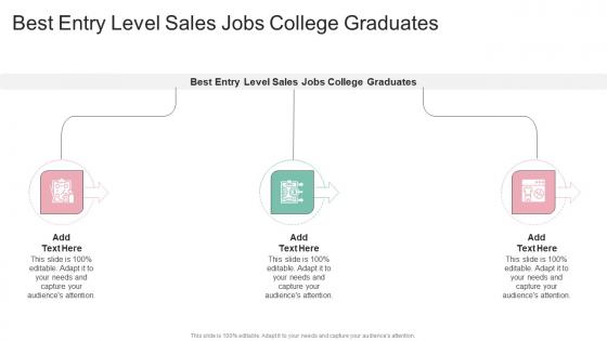Best Entry Level Sales Jobs College Graduates In Powerpoint And Google Slides Cpb
