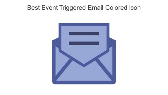 Best Event Triggered Email Colored Icon In Powerpoint Pptx Png And Editable Eps Format