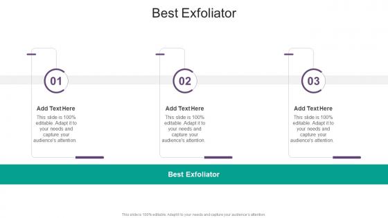 Best Exfoliator In Powerpoint And Google Slides Cpb