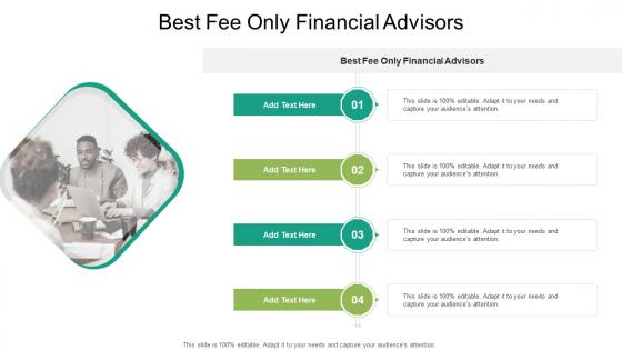 Best Fee Only Financial Advisors In Powerpoint And Google Slides Cpb