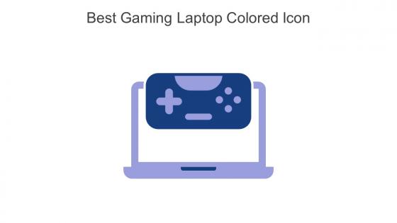 Best Gaming Laptop Colored Icon In Powerpoint Pptx Png And Editable Eps Format