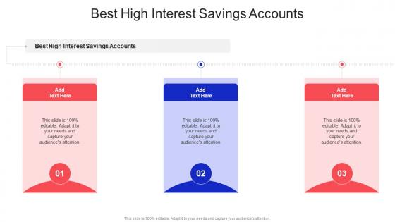 Best High Interest Savings Accounts In Powerpoint And Google Slides Cpb