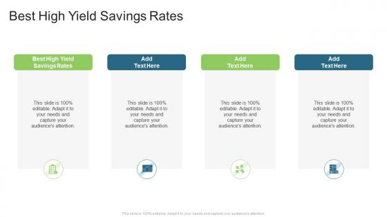 Best High Yield Savings Rates In Powerpoint And Google Slides Cpb