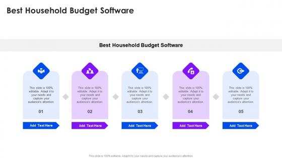 Best Household Budget Software In Powerpoint And Google Slides Cpb