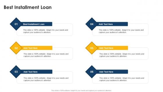 Best Installment Loan In Powerpoint And Google Slides Cpb