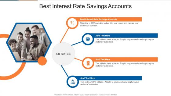 Best Interest Rate Savings Accounts In Powerpoint And Google Slides Cpb