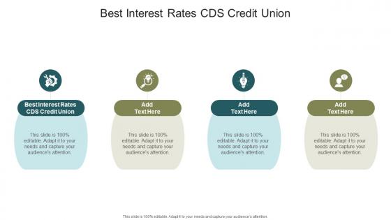 Best Interest Rates CDS Credit Union In Powerpoint And Google Slides Cpb