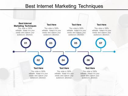 Best internet marketing techniques ppt powerpoint presentation infographics background images cpb