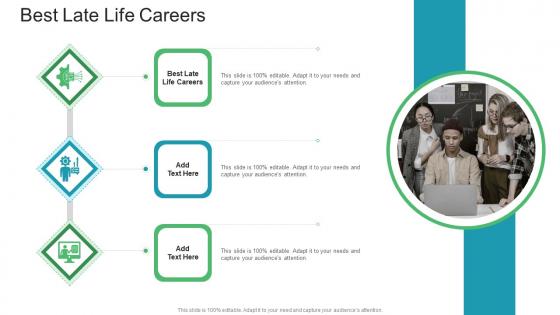 Best Late Life Careers In Powerpoint And Google Slides Cpb