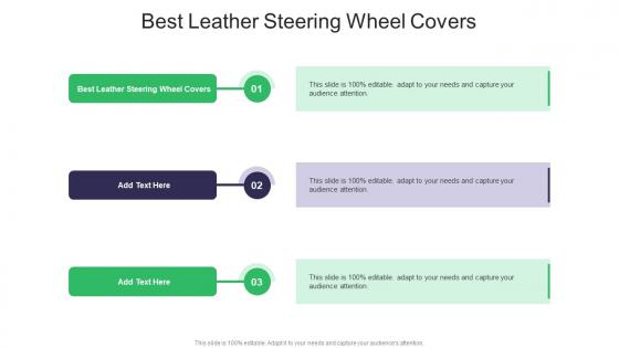 Best Leather Steering Wheel Covers In Powerpoint And Google Slides Cpb
