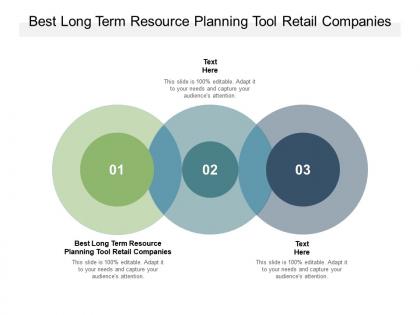 Best long term resource planning tool retail companies ppt powerpoint presentation ideas cpb