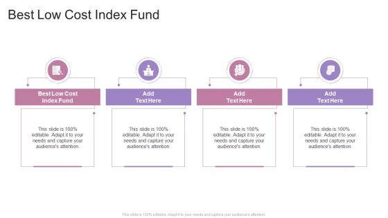 Best Low Cost Index Fund In Powerpoint And Google Slides Cpb