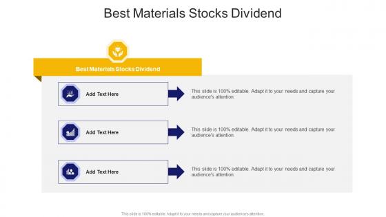 Best Materials Stocks Dividend In Powerpoint And Google Slides Cpb