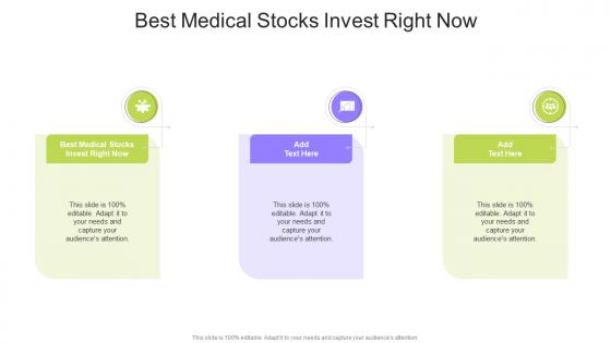 Best Medical Stocks Invest Right Now In Powerpoint And Google Slides Cpb