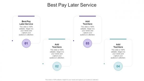 Best Pay Later Service In Powerpoint And Google Slides Cpb