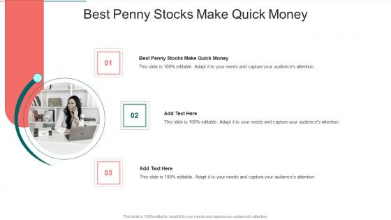 Best Penny Stocks Make Quick Money In Powerpoint And Google Slides Cpb