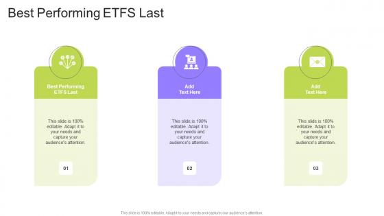 Best Performing ETFS Last In Powerpoint And Google Slides Cpb
