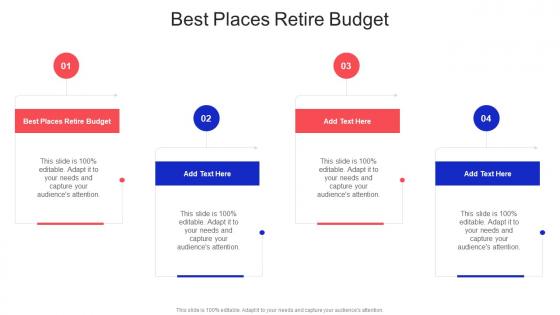 Best Places Retire Budget In Powerpoint And Google Slides Cpb