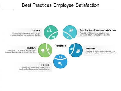 Best practices employee satisfaction ppt powerpoint presentation show graphics example cpb