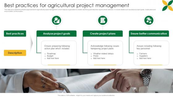 Best Practices For Agricultural Project Management