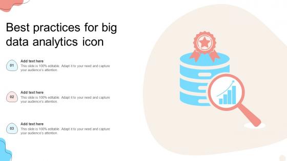Best Practices For Big Data Analytics Icon